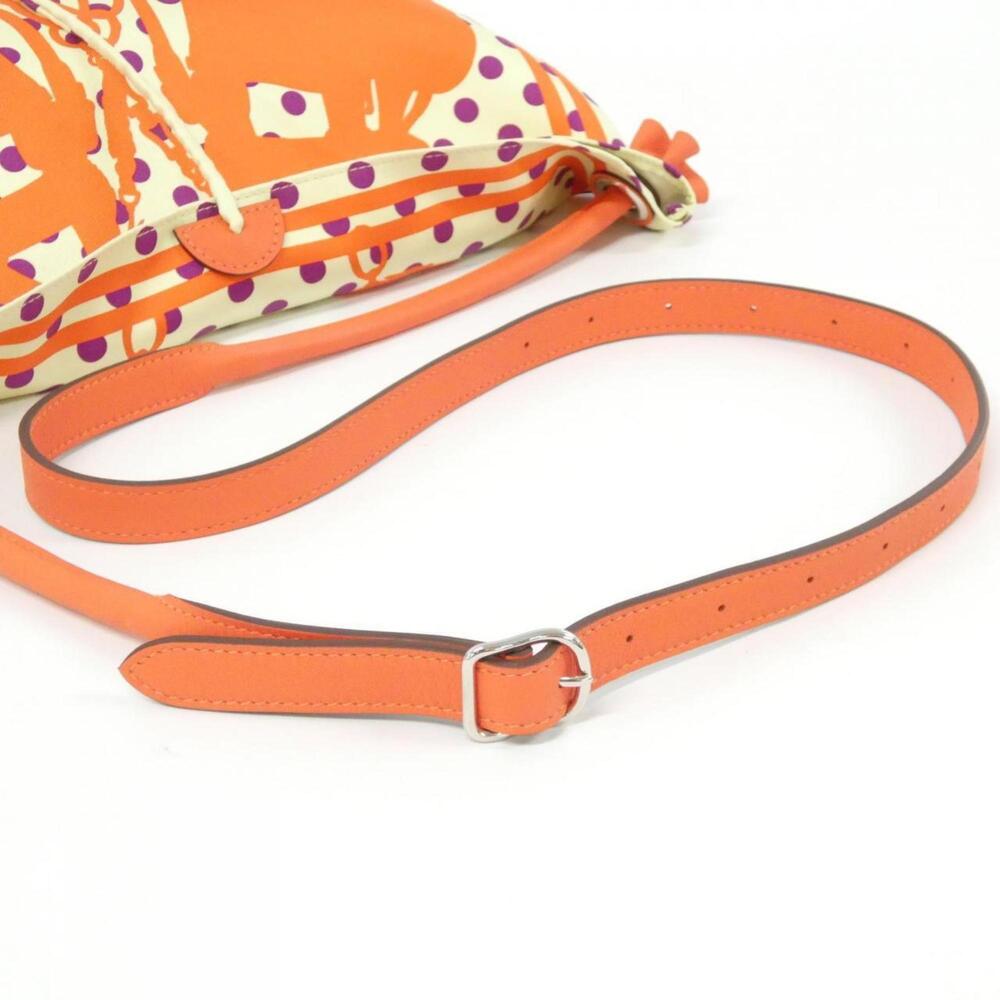 Hermes BRIDES DE GALA FANTOME A POIS Silky City PM Shoulder Bag - Picture 8 of 9